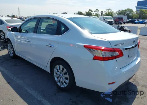 2014 Nissan Sentra S из США, поврежденный, VIN 3N1AB7AP2EY266400